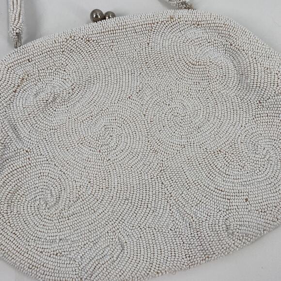 Vintage hand beaded handbag - Picture 2 of 7